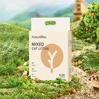 Areia de tofu para gatos Madeira de macieira