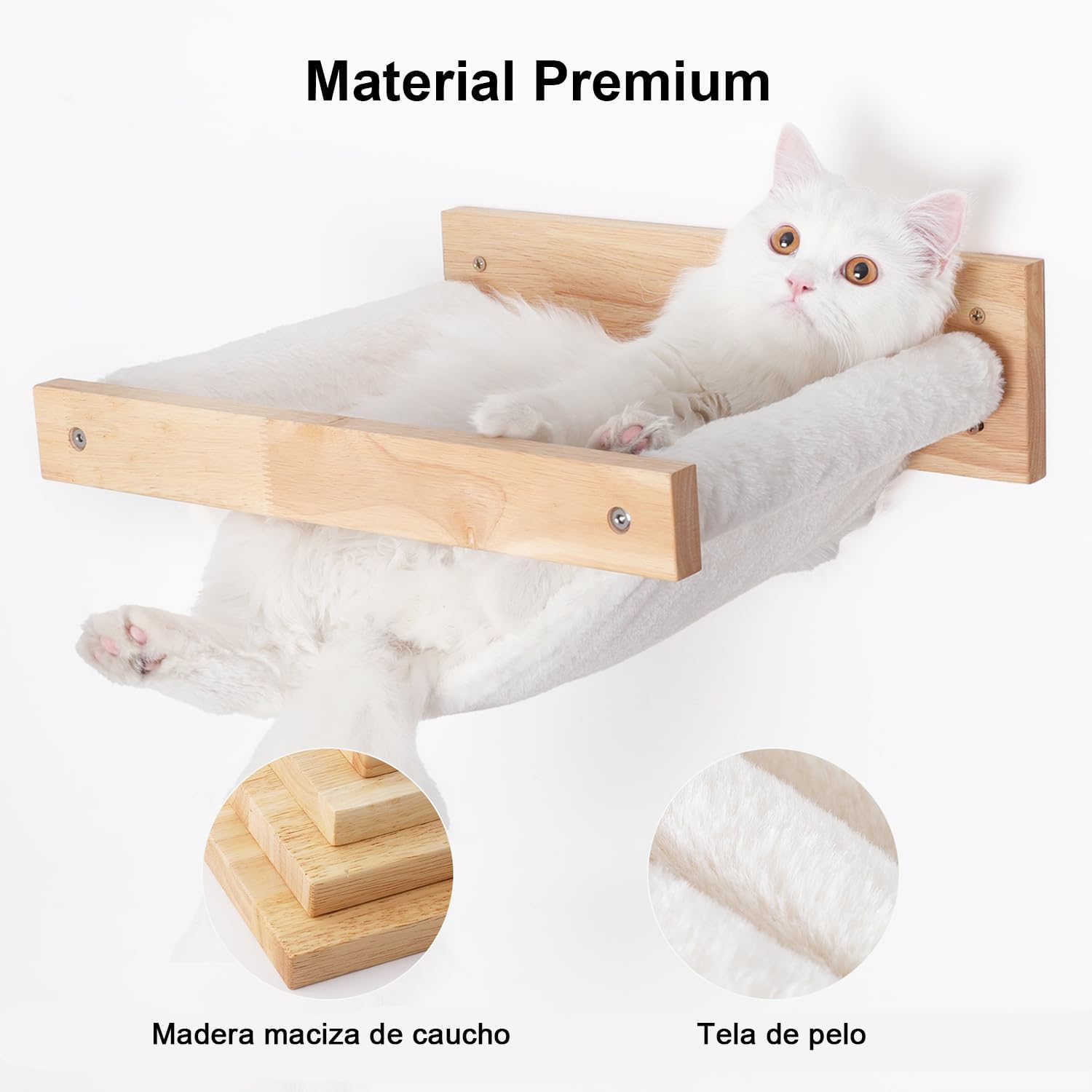 Hamaca e Prateleira para Gatos – Suporte Sólido e Confortável