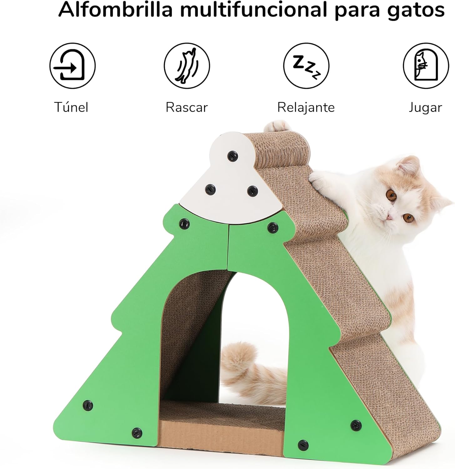 Casa de Arranhar Árvore de Natal