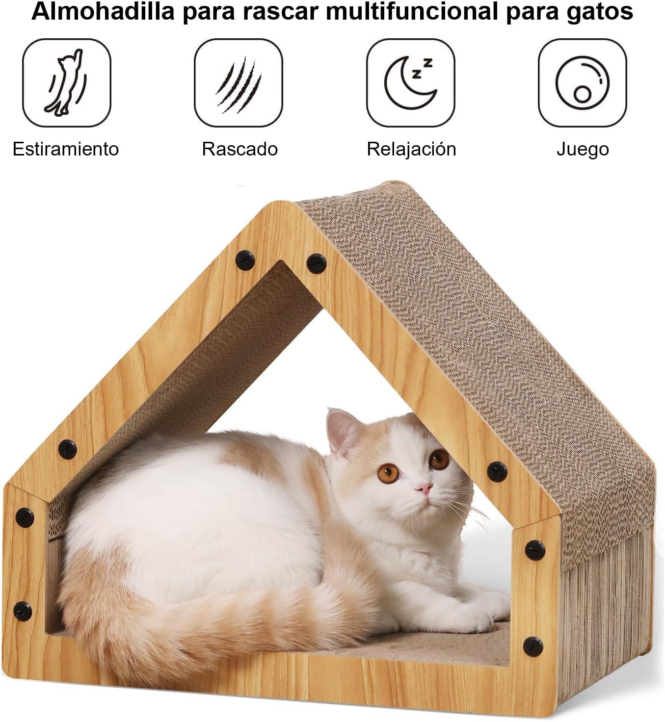 Casa de Arranhar para Gato (Pequena)