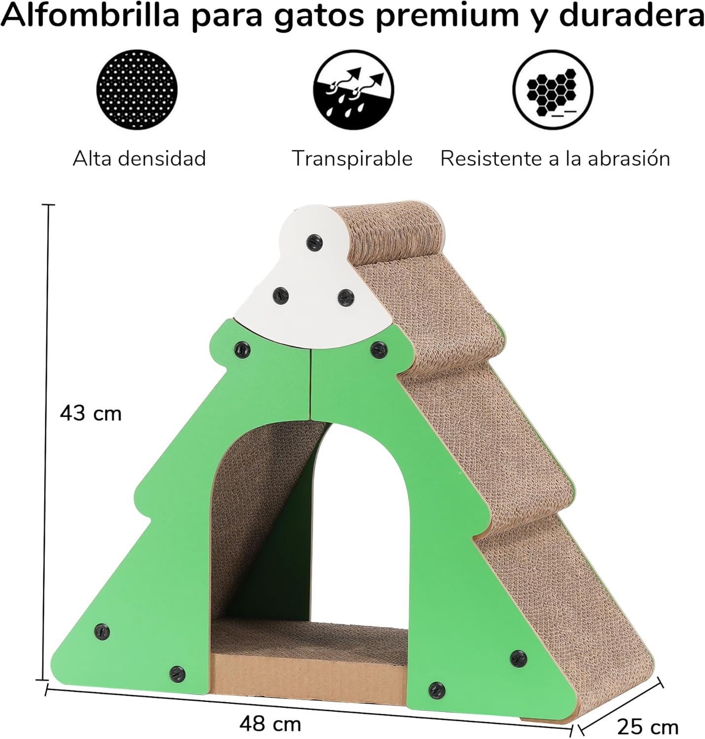Casa de Arranhar Árvore de Natal