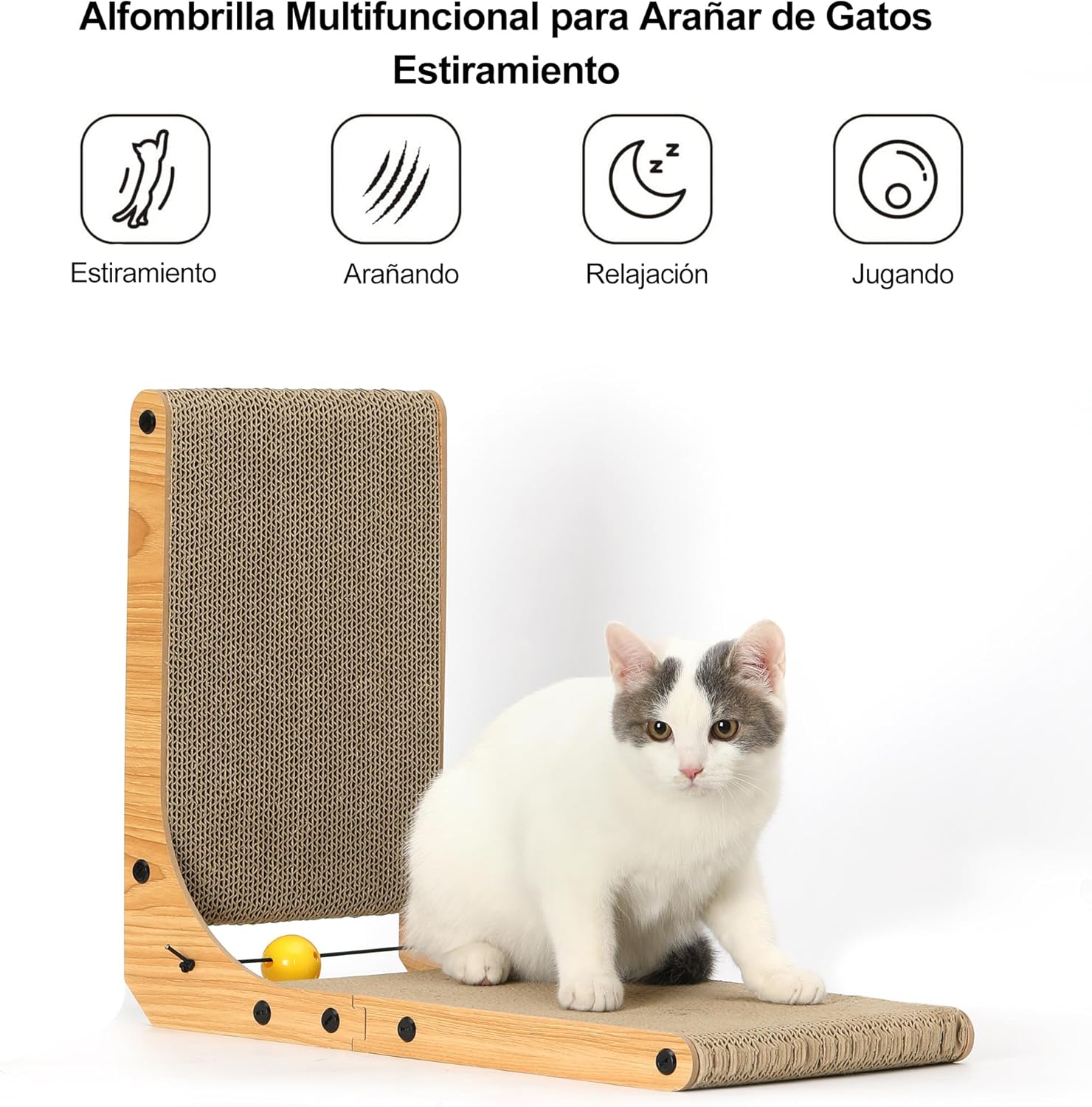 Poste de Arranhar Vertical para gato