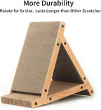 Poste de Arranhar Vertical para Gato (Triangular)