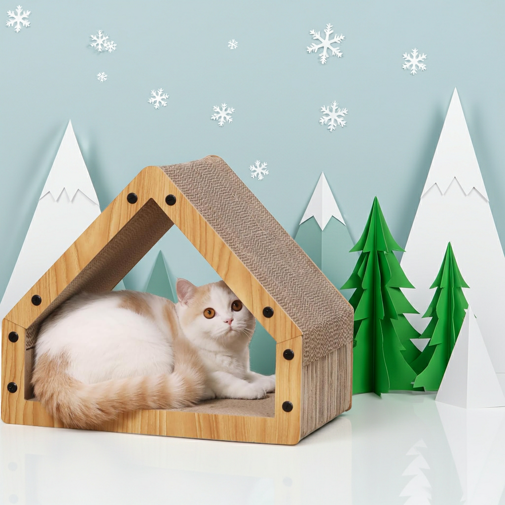Casa de Arranhar para Gato (Pequena)